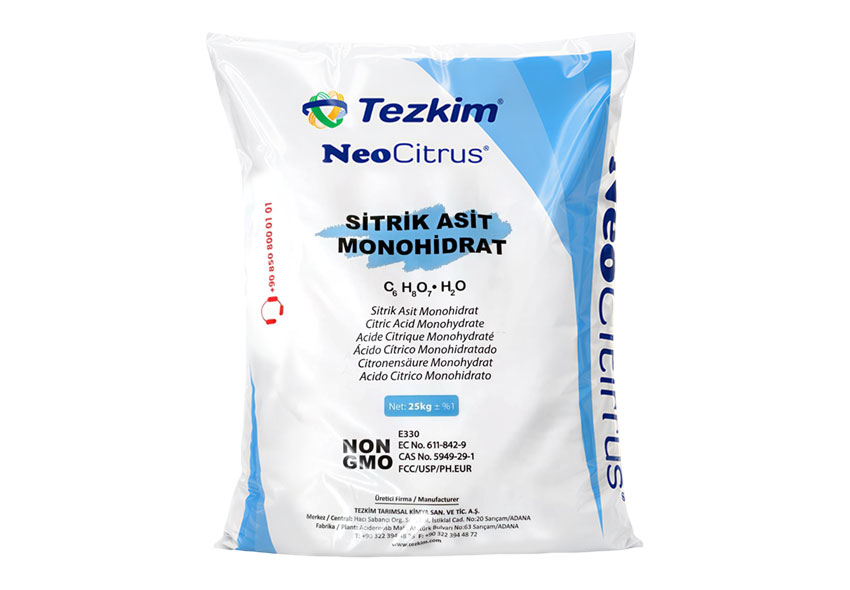 Limon Tuzu Sitrik Asit Monohidrat